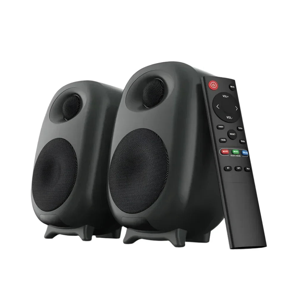 60W Gaming Bluetooth Speaker Soundbar for PC & TV (Black)
